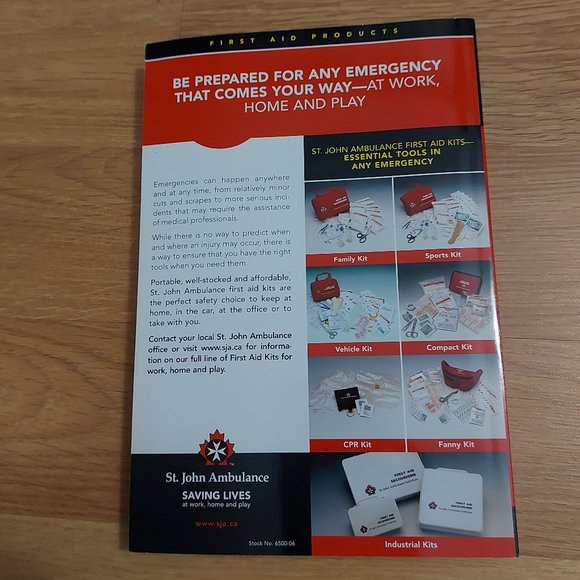 Mix & Match 3 for $10 Books! - St. John Ambulance First On The Scene First Aid - Picture 2 of 5